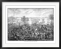 Framed Battle of Gettysburg (vintage)