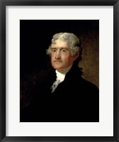 Framed Thomas Jefferson (color)