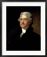 Framed Thomas Jefferson (color)