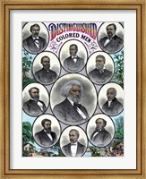 Framed Most Celebrated African American Leaders