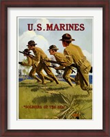 Framed U.S. Marines - Soldiers of the Sea