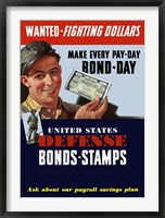 Framed Wanted - Fighting Dollars