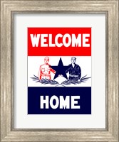 Framed Welcome Home