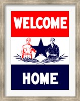 Framed Welcome Home