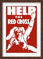 Framed Help the Red Cross