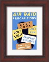 Framed Air Raid Precautions