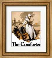 Framed Comforter - Red Cross