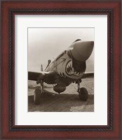 Framed Vintage World War Two P-40 Warhawk