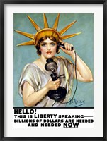 Framed Liberty Speaking