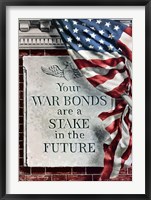 Framed Your War Bonds