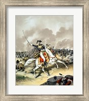 Framed General Andrew Jackson on Horseback