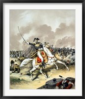 Framed General Andrew Jackson on Horseback