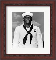 Framed Doris Dorie Miller, a Cook in the US Navy
