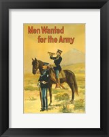 Framed Men Wanted for the Army