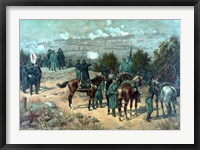 Framed Battle of Missionary Ridge