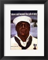 Framed Doris Dorie Miller, U.S. Navy