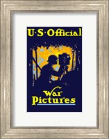 Framed U.S. Official War Pictures