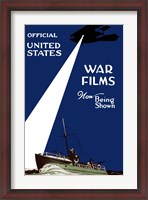 Framed War Films Now Being Shown