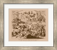 Framed End of the Republican Party - Vintage