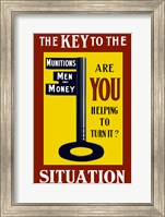 Framed Key to the Situation