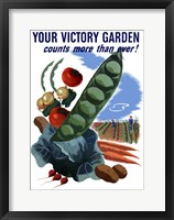 Framed Your Victory Garden