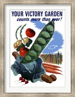 Framed Your Victory Garden