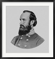 Framed General Thomas Stonewall Jackson