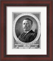 Framed President Theodore Roosevelt