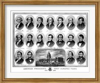 Framed American Presidents, First Hundred Years