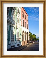 Framed Typical Colonial Architecture, San Juan, Puerto Rico,