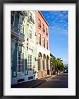 Framed Typical Colonial Architecture, San Juan, Puerto Rico,