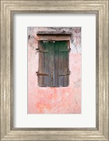 Framed Exterior of Building, St Pierre, Martinique, French Antilles, West Indies
