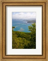 Framed MARTINIQUE, West Indies, Baie du Tresor
