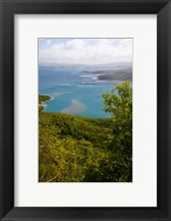 Framed MARTINIQUE, West Indies, Baie du Tresor