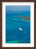 Framed Tobago Cays, St Vincent and the Grenadines