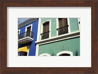 Framed Street Scene, Old San Juan, Puerto Rico