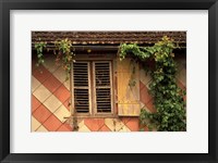 Framed Colonial Architecture of Trois Islets, Martinique, Caribbean