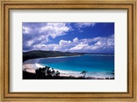 Framed Soni Beach on Culebra Island, Puerto Rico