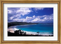 Framed Soni Beach on Culebra Island, Puerto Rico