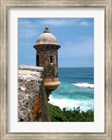 Framed Puerto Rico, San Juan, Fort San Felipe del Morro