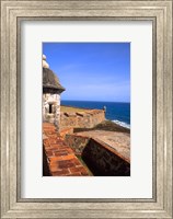 Framed Castle of San Cristobal, Old San Juan, Puerto Rico