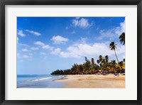 Framed View of Luquillo Beach, Puerto Rico, Caribbean