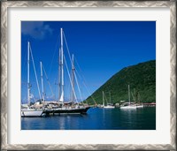 Framed Frenchmans Cay, Tortola, British Virgin Islands, Caribbean