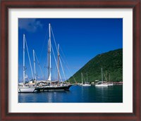 Framed Frenchmans Cay, Tortola, British Virgin Islands, Caribbean