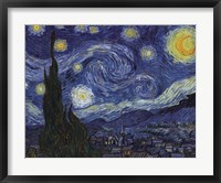 Framed Starry Night, c.1889