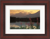 Framed Alberta, Banff, Lake Herbert, Canadian Rockies