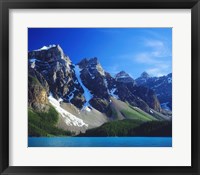 Framed Banff National Park, Moraine Lake, Alberta, Canada