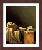 Framed Death of Marat, 1793