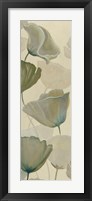 Poppy Impression Panel I Framed Print