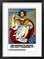 Framed Lady Liberty - U.S. Navy